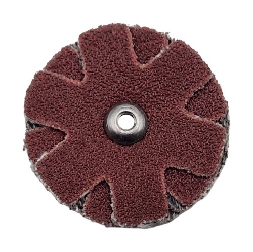 1" (25 mm) Dia. 120 Grit A/O Eyelet Sanding Star