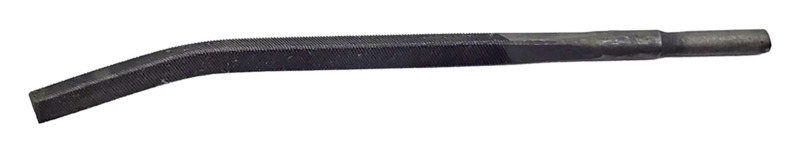 90 mm L Curved Three Squared Swiss "0" Coarse Reciprocating File