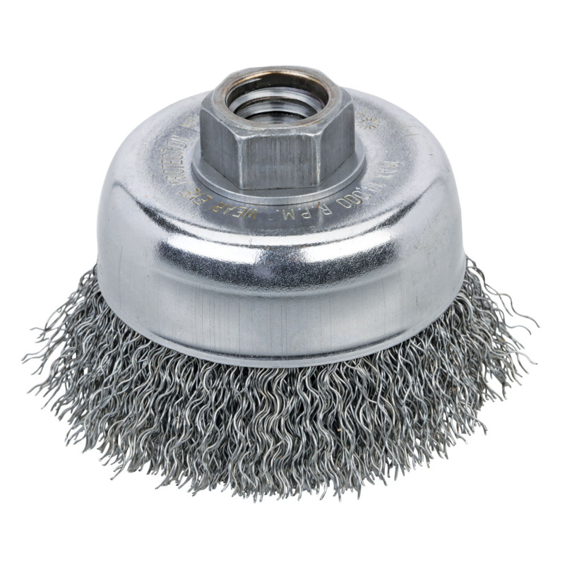 DynaCut Wire Cup Brush 3" (76 mm) Dia. x .014 5/8-11 UNC AH Steel