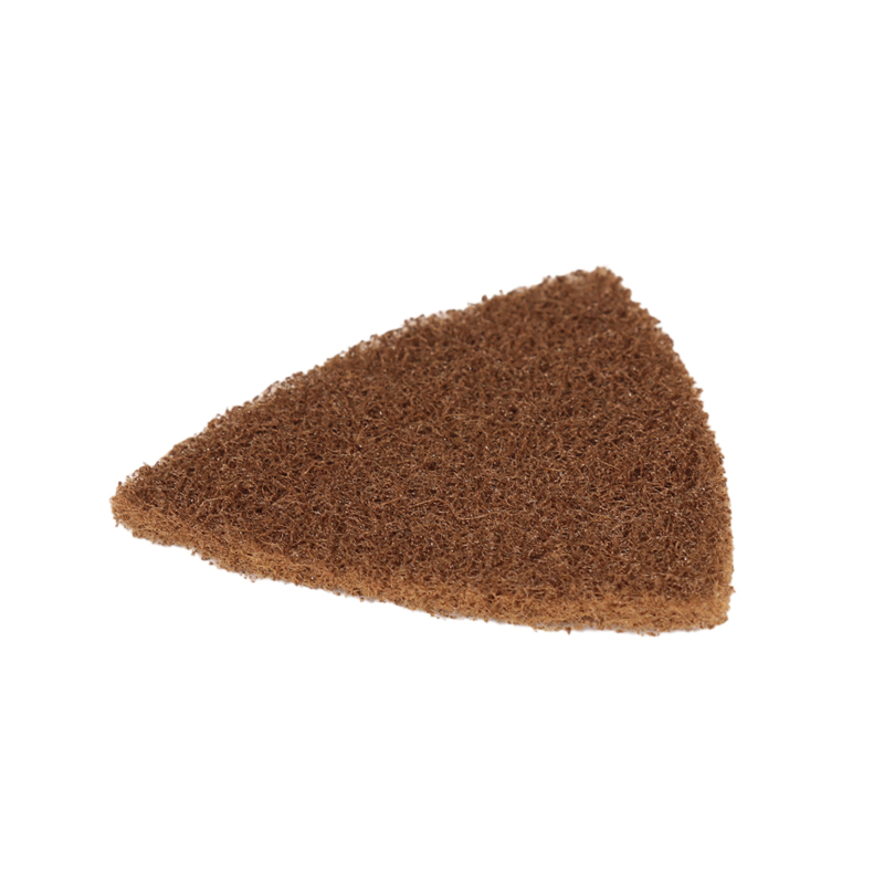 Triangular Coarse Brown Hook-Face Non-Vacuum DynaBrite Dynafine Disc