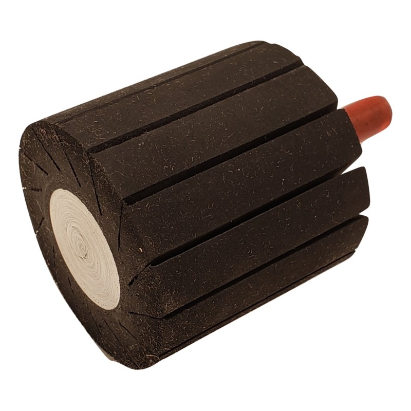 2" (51 mm) Dia. x 2" (51 mm) W Slotted Wheel