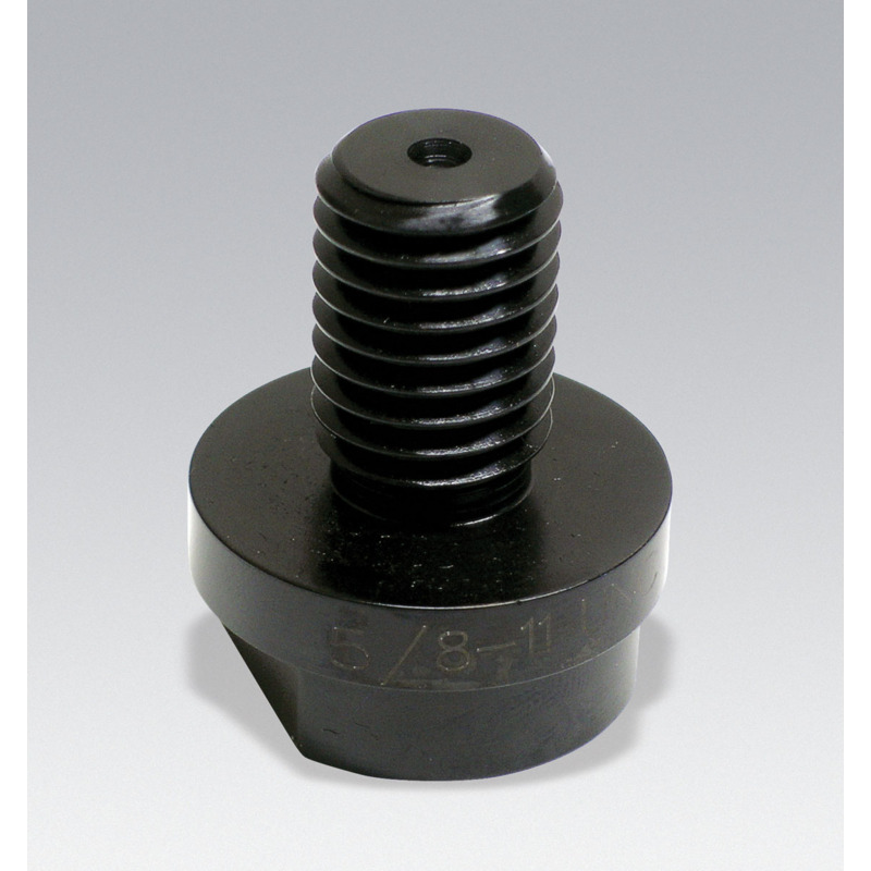 Adaptor Spindle, 5/8"-11, Cone or Plug