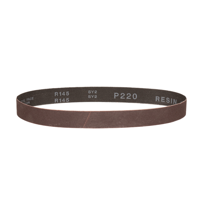 1" (25 mm) W x 24" (610 mm) L 220 Grit A/O DynaCut Belt