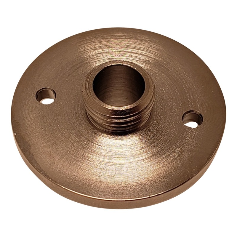 Base Plate for Router, 1-1/2" OD, 1/2"-20 Thread