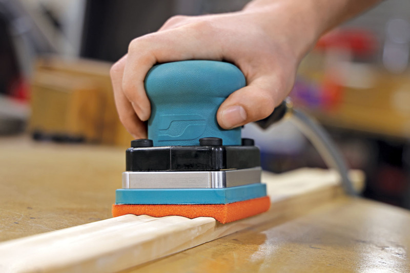 Dynabug II Orbital Sander, Non-Vacuum, 3"x 4" Hook Pad