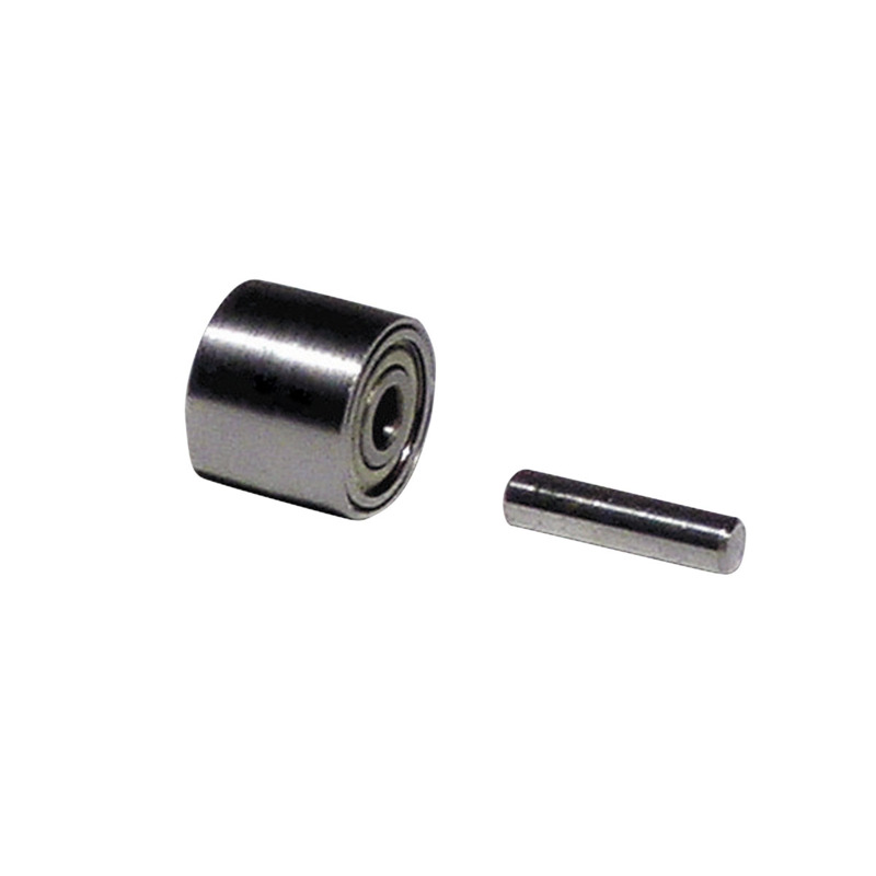 Contact Wheel Ass'y, 7/16" Dia. x 3/8" W x 3/8" I.D., Crown Face, Steel