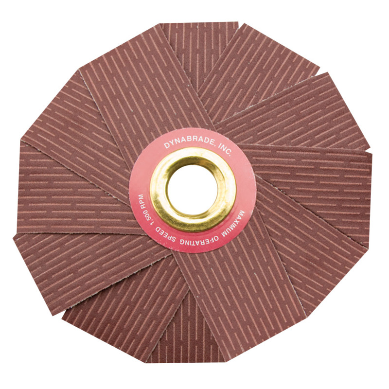 8" (203 mm) Dia. 320 Grit A/O Arbor-Mount Sanding Star