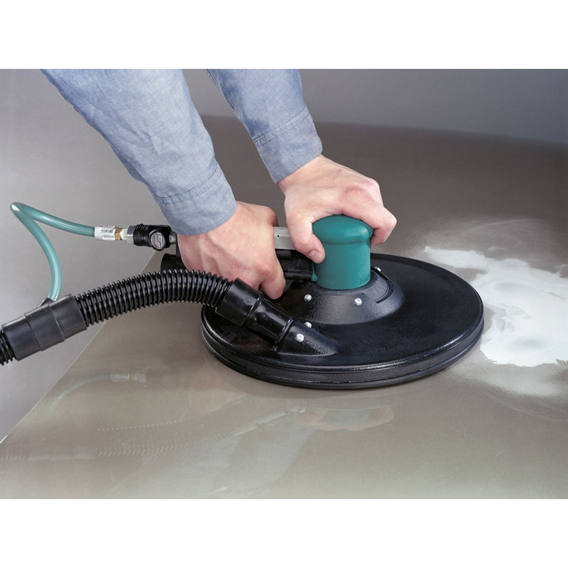 11" (279 mm) Dia. Two-Hand Gear-Driven Sander, Central Vacuum
