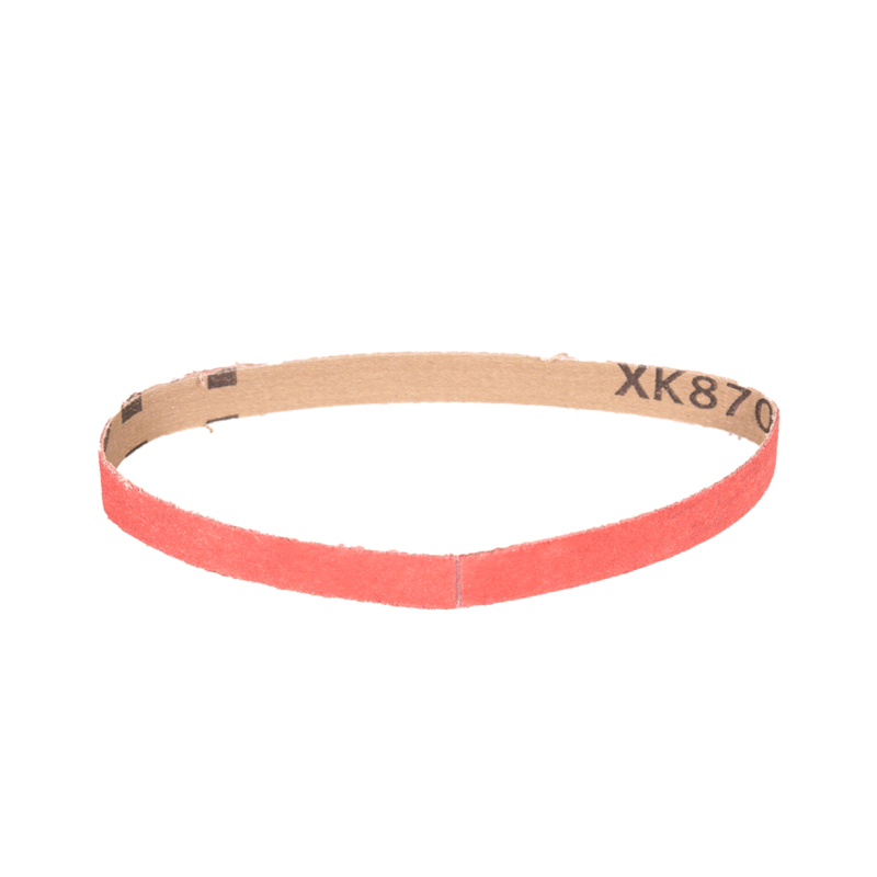 1/2" (13 mm) W x 12" (305 mm) L 120 Grit Ceramic DynaCut Belt