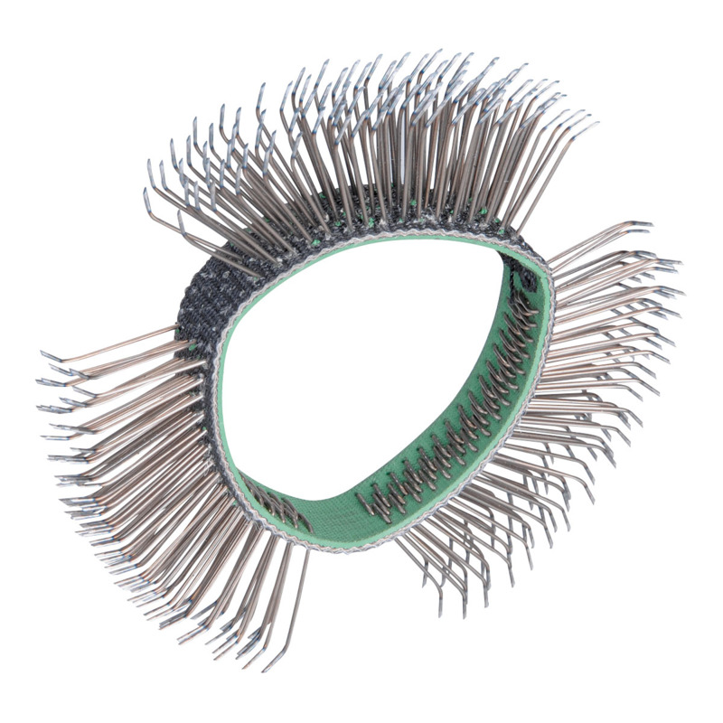 4" (102 mm) Dia. x 1/2" (13 mm) W Bent Coarse Wire Wheel