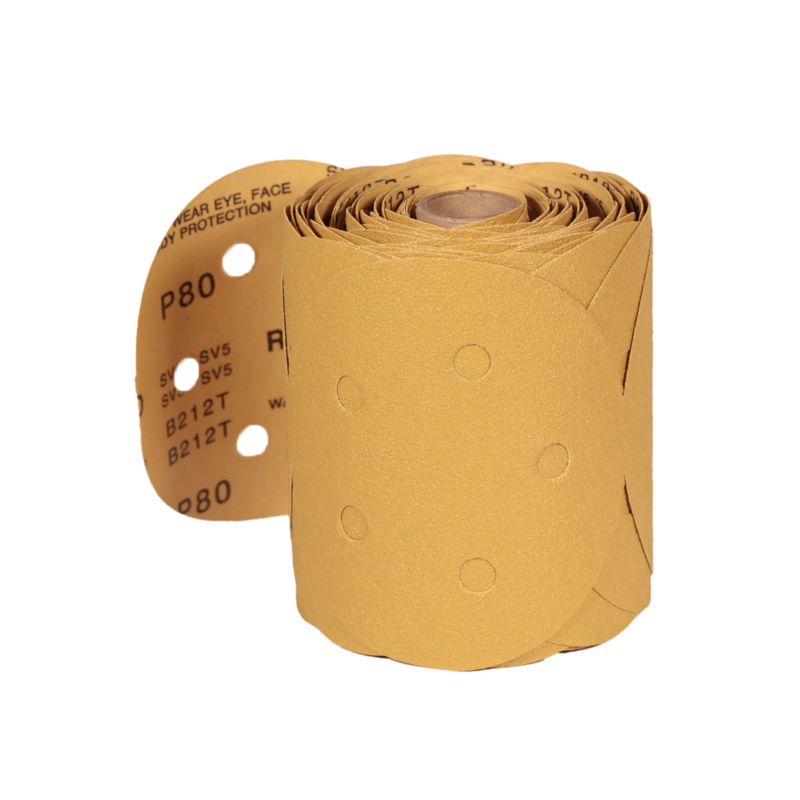 5" (127 mm) Dia. x 80 Grit A/O Vacuum PSA DynaCut Disc