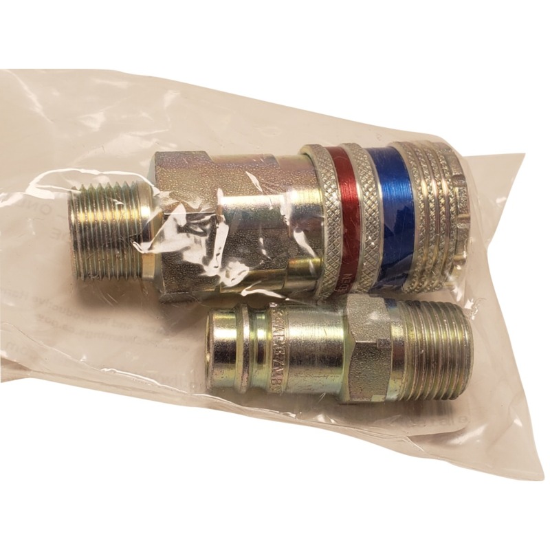 3/8" Male Coupler with 3/8" Male Plug Assembly