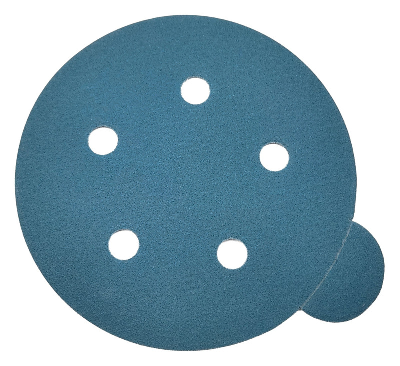 5" (127 mm) Dia. x 120 Grit A/O Vacuum PSA Filmbac DynaCut Disc