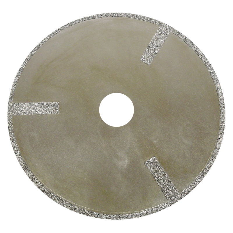 3" (76 mm) Dia. x 3/8" (9.53 mm) CH 40/50 Grit Side Spoked Diamond Cut-Off Wheel