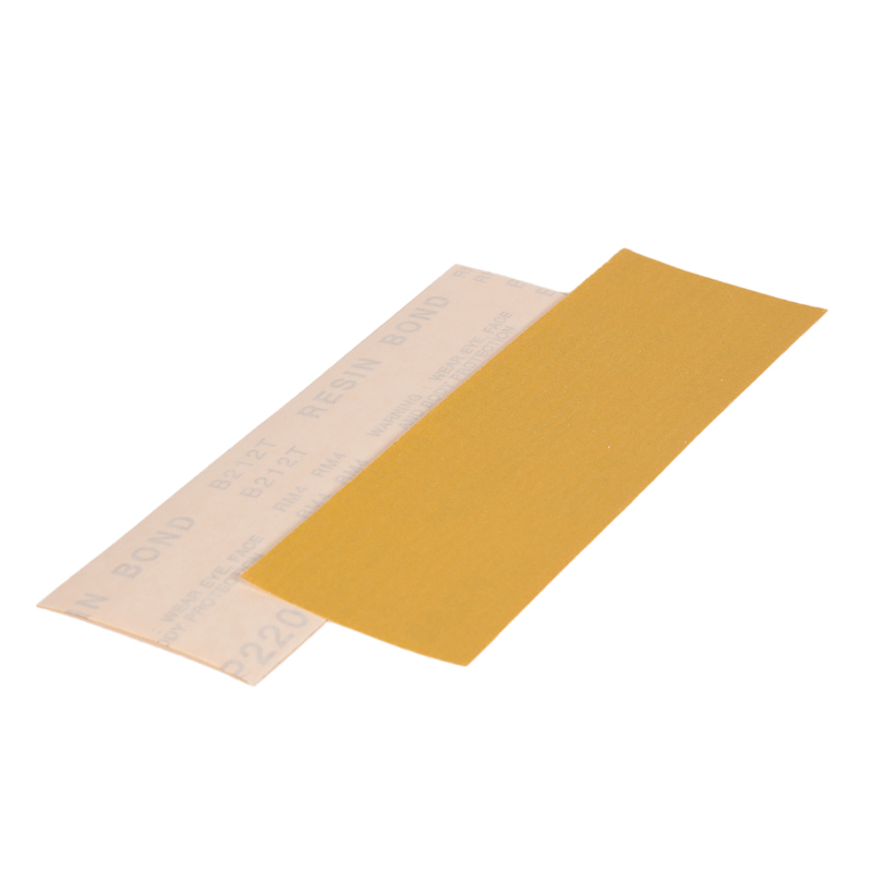 2-3/4" (70 mm) W x 8" (203 mm) L 220 Grit A/O Non-Vacuum PSA DynaCut Sheet