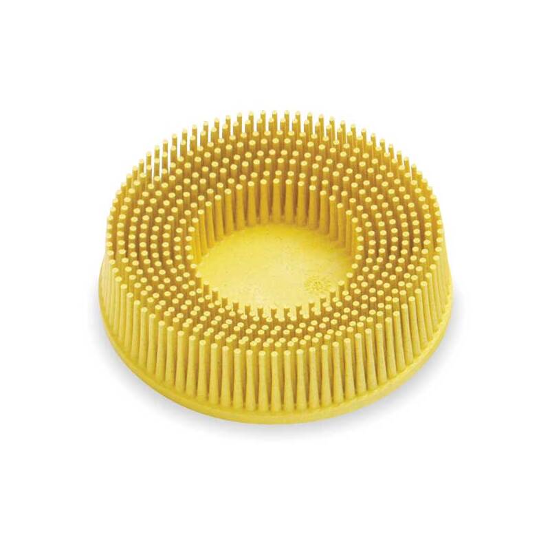 3" (76 mm) Dia. x 80 Grit 3M Roloc Bristle Disc