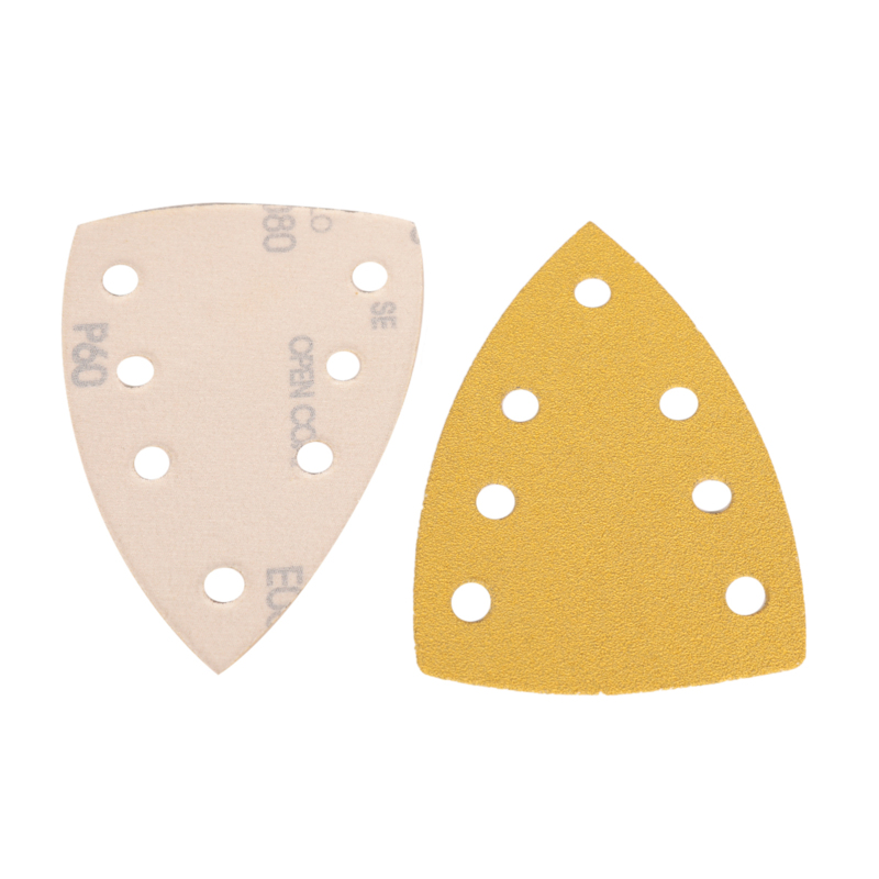 100 mm W x 148 mm L 60 Grit A/O Vacuum Hook-Face 7-Delta DynaCut Sheet