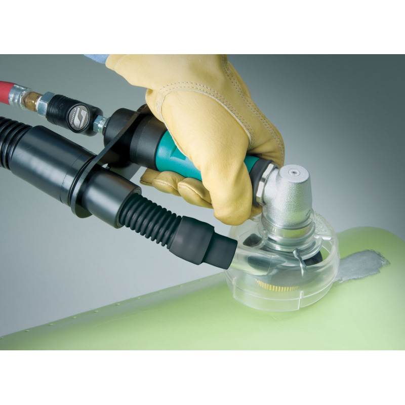 3" (76 mm) Dia. Right Angle Disc Sander, Central Vacuum