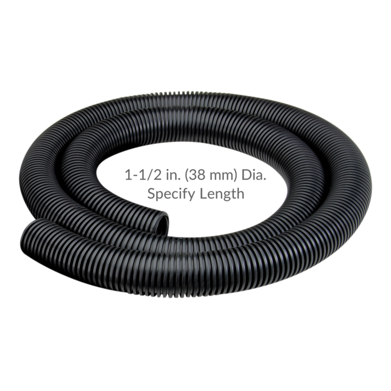 1-1/2" Static Conductive Hose, Black