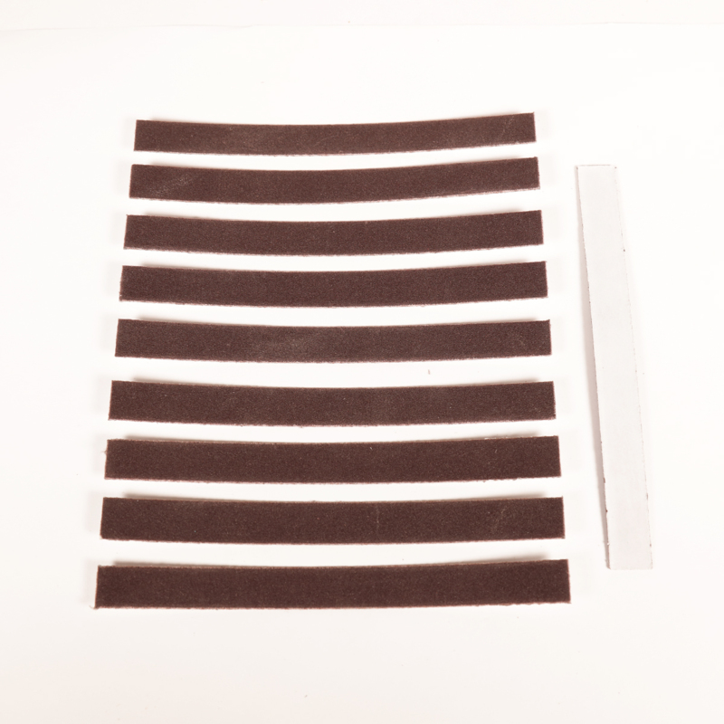 1/2" (13 mm) x 6" (152 mm) 180 Grit A/O PSA DynaCut Strip