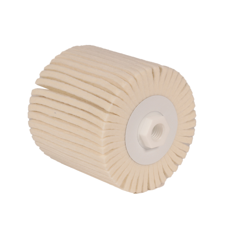 4-1/4" (108 mm) Dia. x 4" (102 mm) x 5/8"-11 Dyna-Felt Polishing Flap Roll