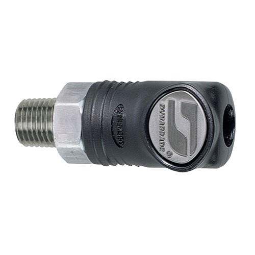 1/4" Composite-Style Coupler, 1/4" Male