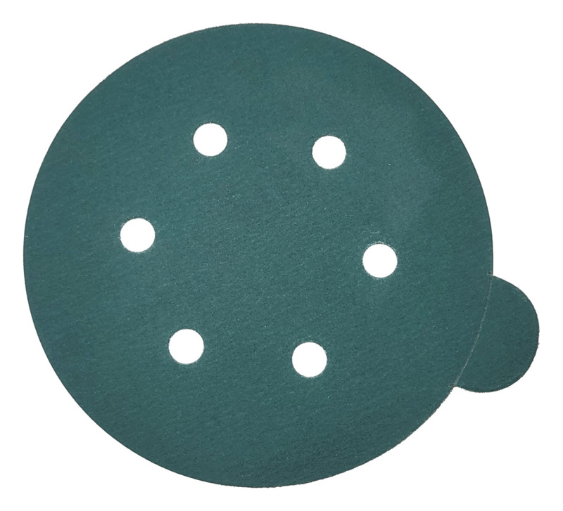 6" (152 mm) Dia. x 150 Grit A/O Vacuum PSA Filmbac DynaCut Disc
