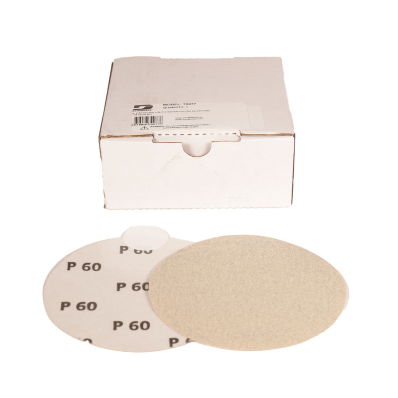 6" (152 mm) Dia. x 60 Grit Non-Vacuum PSA DynaCut Disc