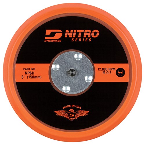 6" (150 mm) Dia. Nitro Series Non-Vacuum Disc Pad