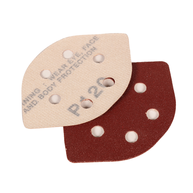 Teardrop x 120 Grit A/O Vacuum Hook-Face DynaCut Dynafine Disc